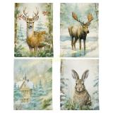 4 Pack GCFET Dish Towel Kitchen Towels