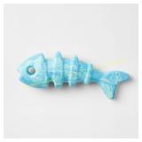 Fishbone Rubber Chew & Bone Dog Toy - Boots & Bark
