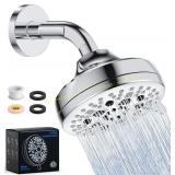 D DUSSAL Shower Head 4.7" 7-Spray Setting