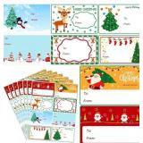 3Ct Yefall Xmas Gift Tags Stickers 320 PCS