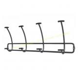 Bent Wire 4 Hooks Rail Black - Threshold