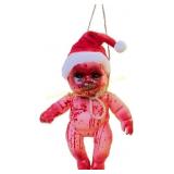 Cathery Halloween Zombie Santa Baby Doll