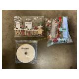 Gnome Sign, Gold Ribbon, Xmas Stationary