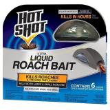 HOT SHOT Liquid Roach Bait, 6-Count