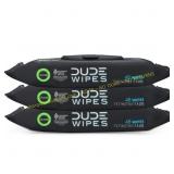 3 Ct. Dude Wipes Body Wipes (48per)