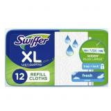 Swiffer Sweep+Mop XL, Wet Pads, 12ct