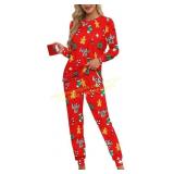 Size XXL KFUBUO Christmas Pajamas for Women, 2pc