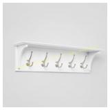 Wood Entryway with Shelf Ivory - Threshold