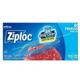Ziploc Freezer Gallon Bags - 80ct