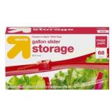 Gallon Slider Storage Bag - 68ct - Up&Up
