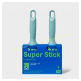 Lint Roller 120 Sheets - 2ct - up&up