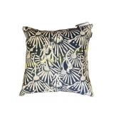 Deny Designs Square Pillow Navy Floral