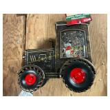 Gerson 7in. Lighted Water Globe Tractor, Bronze