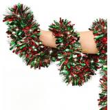 Olixmlya 50FT Xmas Tinsel Garland, PVC
