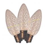 2 Ct. Holiday Bright Lights LED White Bulbs (25pk)