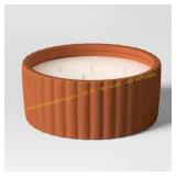 Threshold 5 Wick Brown Ceramic Citronella Candle 2