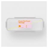 Fresh Pet Food Storage - 80oz - up&up