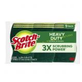 Scotch-Brite Heavy-Duty Scrub Sponge (9-Pack)