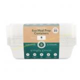 Simply Green Meal Prep 4 Cup Container - 10pk