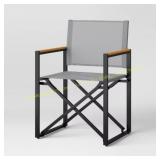 Henning Folding Patio Chair Gray - Threshold