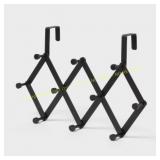 Over Door Accordion Hook Black - Brightroom