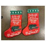 2 Ct. IDEAPRON Griswold Vacay Xmas Stockings