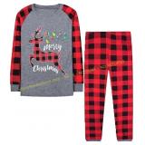 Size 7Y Kissage Kids  Christmas Pjs