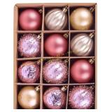 Beinhome 2.4in. Christmas Ball Ornaments Set
