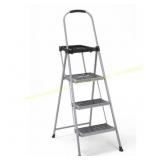Cosco 3 Step All Steel Step Stool with Tray