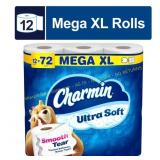 Charmin Ultra Soft Mega XL 12-Pack 2-ply TP