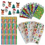 Favonir Xmas Stationary Party Favor Set 48pc