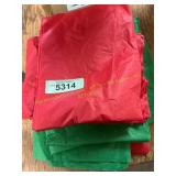 Unbranded Tissue Paper, Red and Green