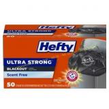 Hefty Ultra Strong Kitchen Trash Bags, 13 gal