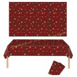 WEIKA 2 Pack Christmas Tablecloth, 54 x 108