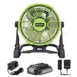 Greenworks Powerall 10" Cordless Hybrid Fan