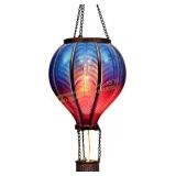 Hot Air Balloon Solar Lantern for Garden Decor