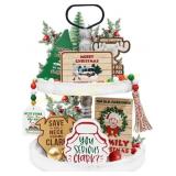 Cheroloven Christmas Vacation Tiered Tray Decor