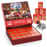 Zqoyn Advent Calendar Jigsaw Puzzle, 1008 Pieces