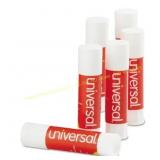 4ct Universal Glue Stick, .28 oz, Clear, 12/Pack