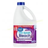 Great Value Low-Splash Bleach, Lav, 81 fl oz