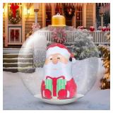 Fandango Giant Inflatable Christmas Ball, 24 Inch