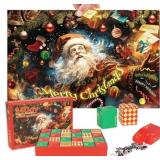 Hipazous Puzzle Advent Calendar 2024,1600 Piece