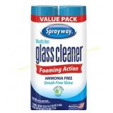 Sprayway Glass Cleaner Foaming Aerosol, 19 oz