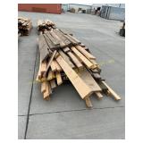 Pallet of assorted dimensional lumber