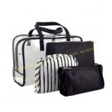 2 Ct. Sonia Kashuk  Makeup Organizer Bag Set