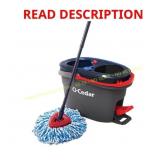O-Cedar EasyWring Rinse Clean Spin Mop 12 in.