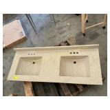 58  vanity sink top