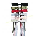 3Ct YUANQIZHU Hair Bows 6pk