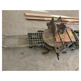 Adjustable height saw