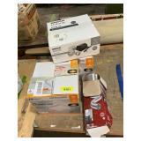 3 ct. exhaust fans, vent duct